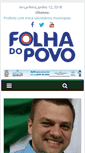 Mobile Screenshot of folhadopovo.net